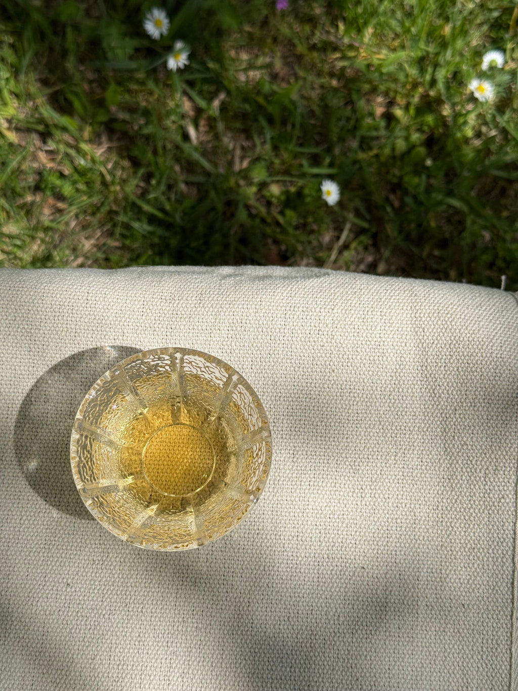 Brewed First Flush tea from the Himali Cup Spring Set - pale golden liquor from the 2026 Himalayan spring harvest